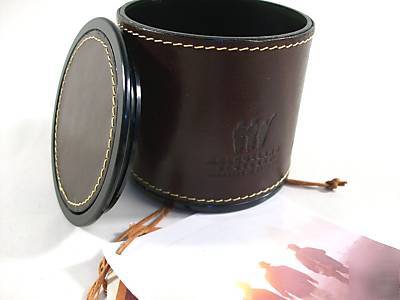 Mulholland brothers AL2012 longbound pencil cup red