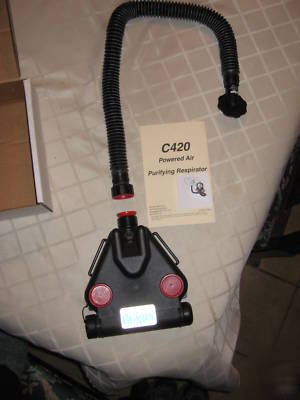 New drager C420 papr powered air respirator brand 