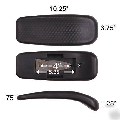 Office chair armrest replacement pad universal #diamond