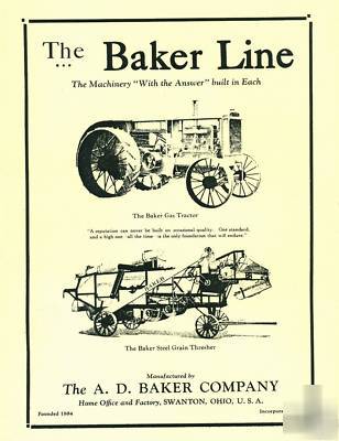 The baker line machinery
