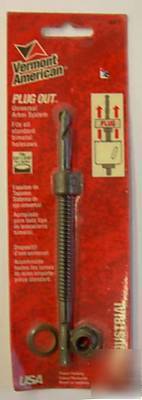 Vermont american plug out hole saw bi-mtl arbor system