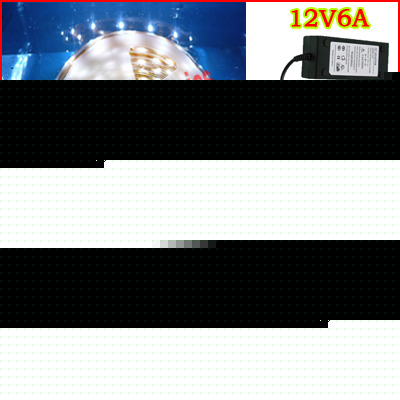 Waterproof 5M rgb 5060 led strip + rf controller + 6A 