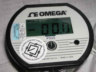 Omega dpg-1001B-100 digital pressure gauge 0-100 psi