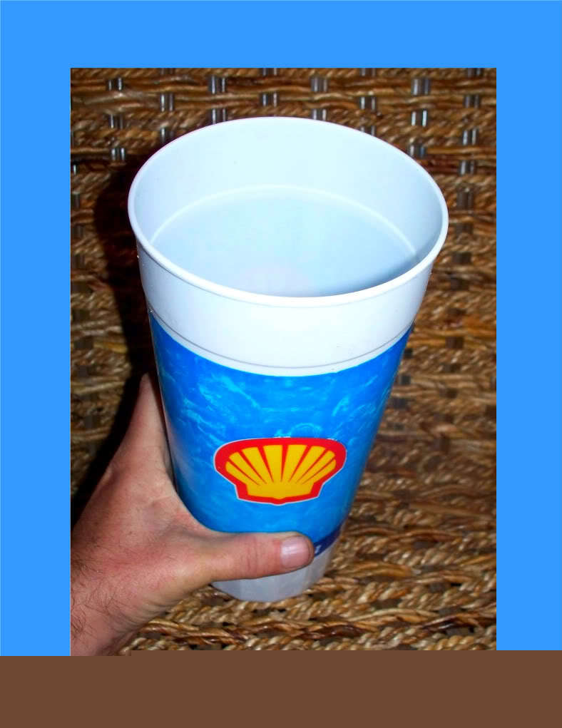 The biggest drinking cups in the world - 64 oz set of 6