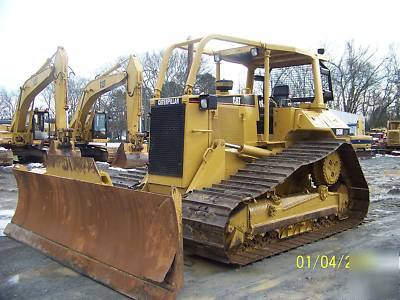 1999 cat D6M lgp crawler dozer, rops, sweeps, clean 