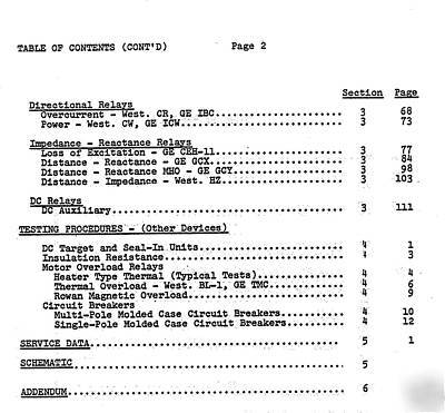 Instruction manual, for multi-amp, sr-51 relay test set