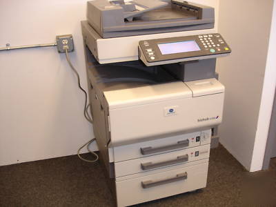 Konica bizhub color copier C350-network printer-scanner