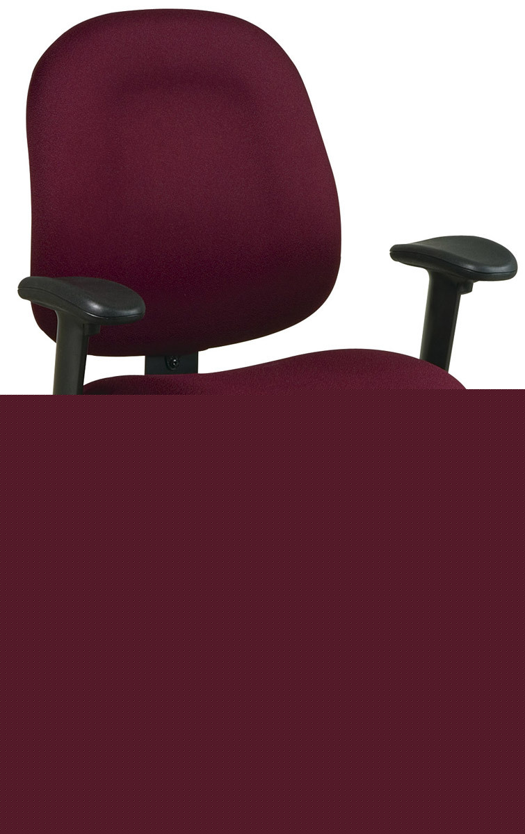 Mid back computer desk office fabric chair tilt control