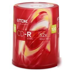 New tdk 52X cd-r media 48555