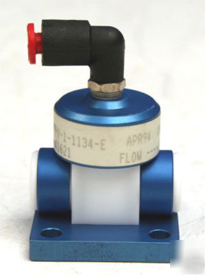 Parker pv-1 series miniature pneumatic diaphragm valve