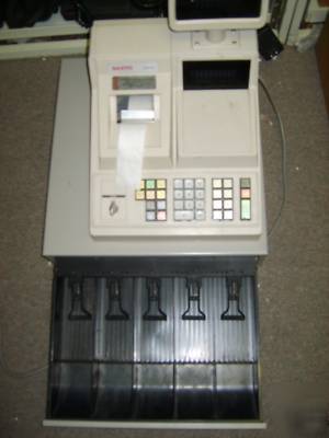 Sanyo ecr-175 pos cash rgister w/ drawer business 