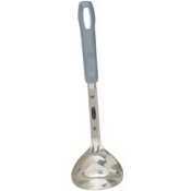 Ss portioning spoon w/ gray handle- 4 oz. - RCP9G22