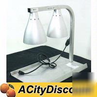 Used merco restaurant kitchen dual bulb heat lamp