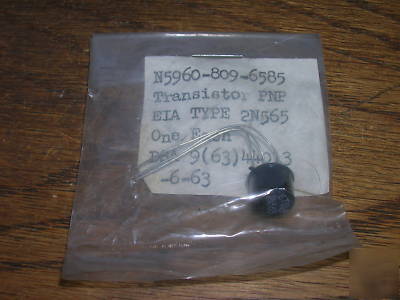 Very rare nos 2N565 etco date code 1963-64 transistor