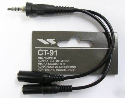 Yaesu ct-91 adapterfor vx-7E vx-6E vx-177 vx-170