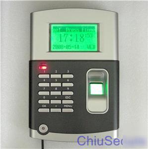 Desktop fingerprint time clock attendance RS485 tcp/ip