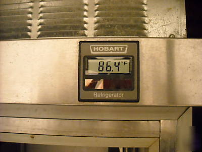 Hobart 2 door cooler commercial kitchen restaurant