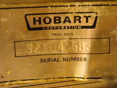 Hobart 2 door cooler commercial kitchen restaurant