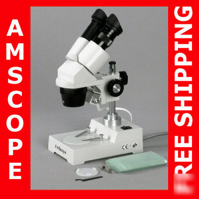 New sharp stereo microscope 20X-40X-80X