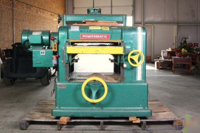 Powermatic wood planer model 225 24