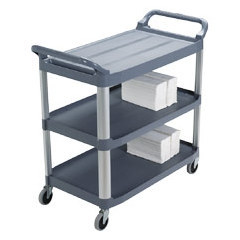 Rubbermaid office solutions mobile utility cart 300 lb