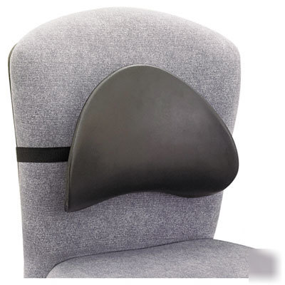 Safco products low profile memory foam backrest black