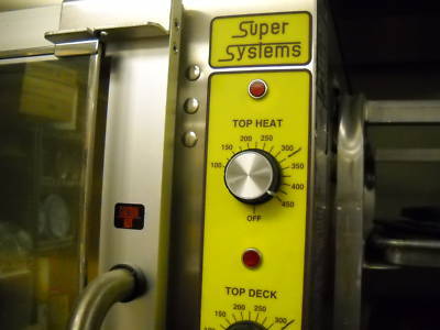 Super systems proffer bread dough baking oven humidity