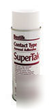 Contact type supertac aerosol adhesive