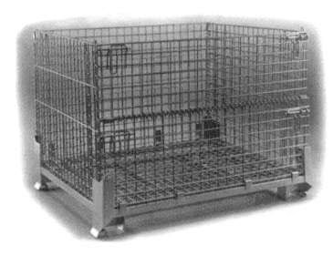 500 used wire mesh containers - $650 per bundle of 10