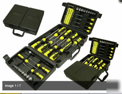 60 piece comprehensive combination screwdriver set SD10