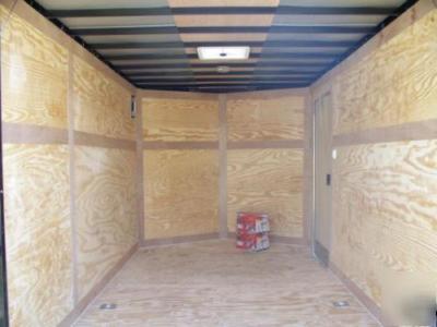 7 x 16 v nose enclosed cargo trailer why buy used ramp