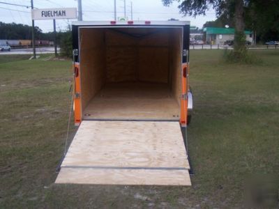 7 x 16 v nose enclosed cargo trailer why buy used ramp