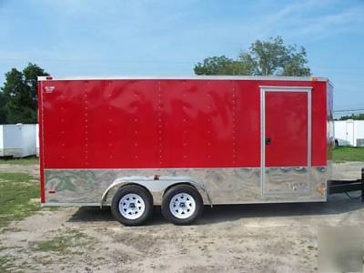 7 x 16 v nose enclosed cargo trailer why buy used ramp