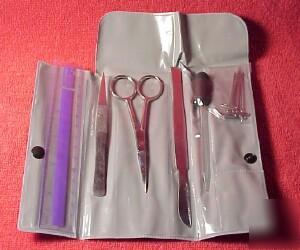 Economy dissection kit dissecting tools forceps scalpel