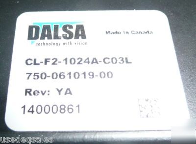 Kla-tencor dalton tdi inspection camera 750-061019-00