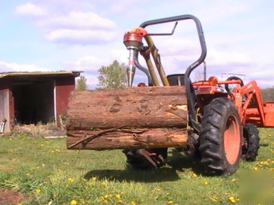 Log splitter, wood stove, tractor pto, skid steer, .