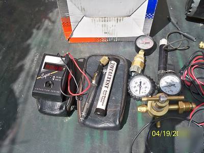 Lot of hvac tools, vacuum pump, gauges, supco & more