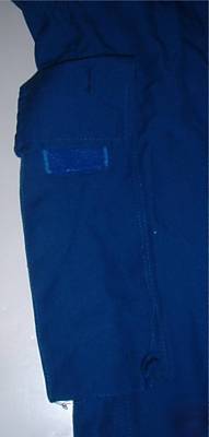 Nomex jumpsuit size 42, fire, emt, pilot, et al blue 