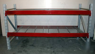 Industrial pallets racks 5' x 9' x 40