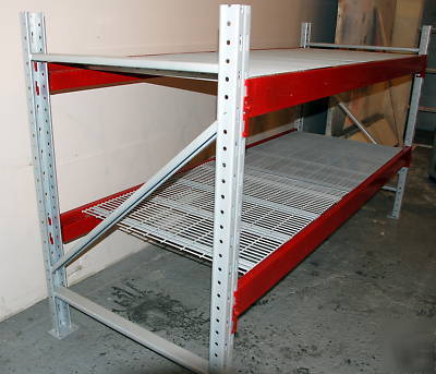 Industrial pallets racks 5' x 9' x 40