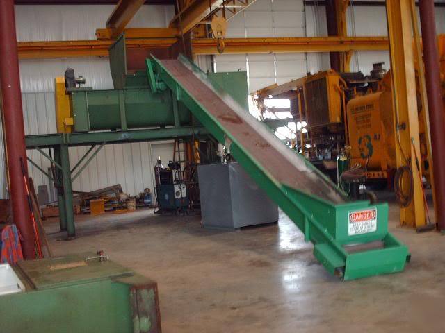 Mayfran horizontal shear shredder