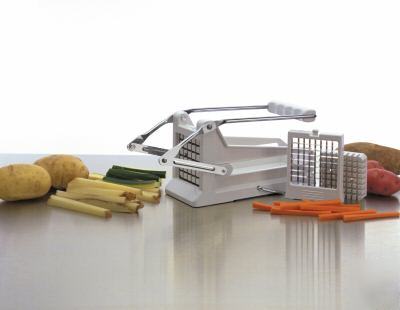 New 1 potato french fry cutter vegetable jumbo 2 blades