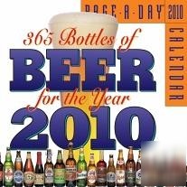 New 365 bottles of beer 2010 page a day calendar 