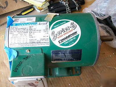 New marathon series e electric motor,cat no. E715 hp. 1