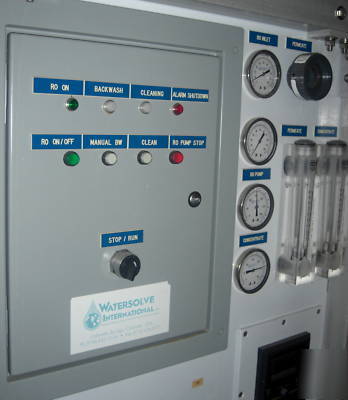 Reverse osmosis system with uv included