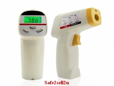 Terrific pistol grip infrared thermometer