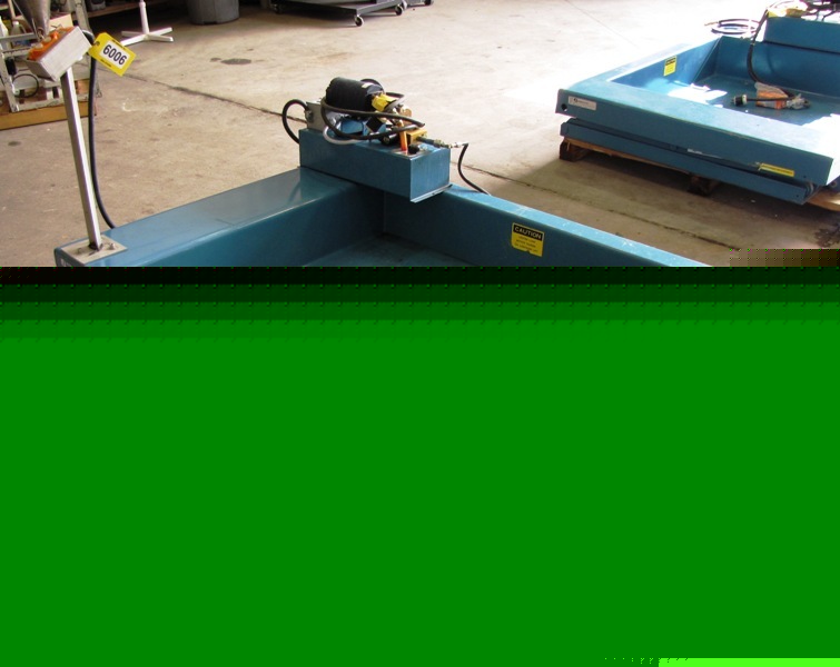 Used advance lifts hydraulic pallet tilt table