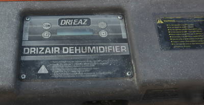 Used dri-eaz drieaz drizair dehumidifier model F232