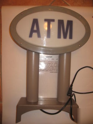  atm machine topper light fixture 