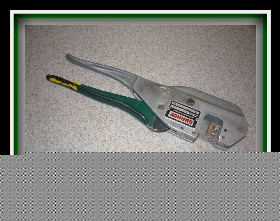 Burndy hytool, Â MR8-EC2 with MS25312-2 die set